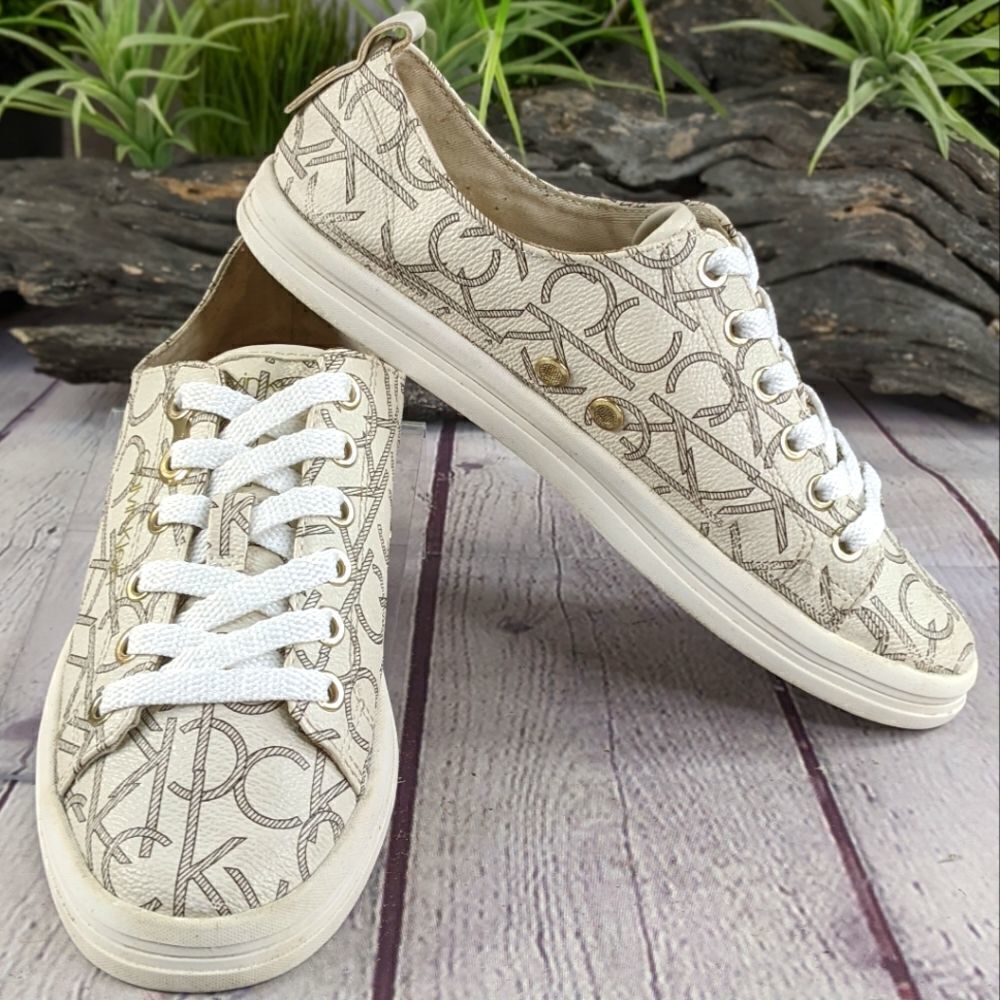 Calvin Klein® Michaela Signature Logo Sneakers
